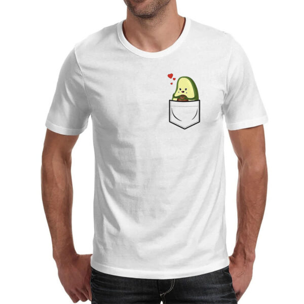 Camiseta Unissex Abacate no bolso - Imagem 2