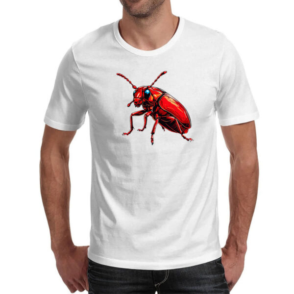 Camiseta Unissex Besouro vermelho - Imagem 2