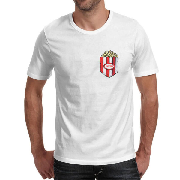 Camiseta Unissex Bolso com pipoca - Imagem 2