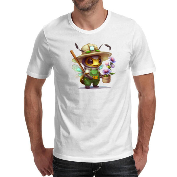 Camiseta Unissex Abelha jardineira - Imagem 2