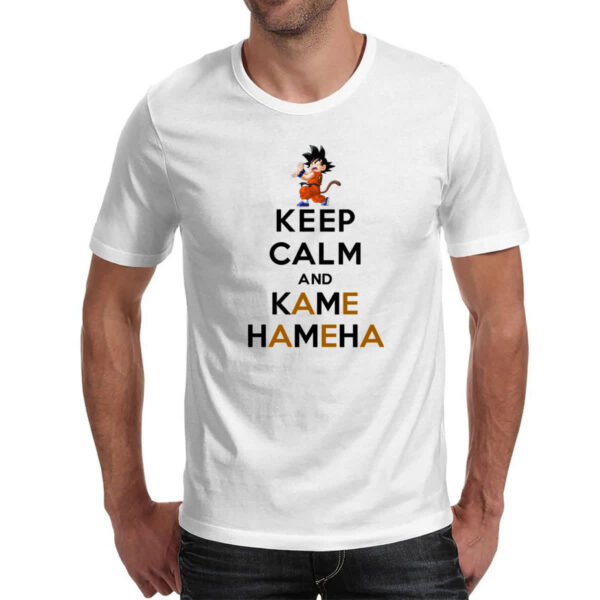 Camiseta Unissex Keep Calm and Kame Hameha - Imagem 2