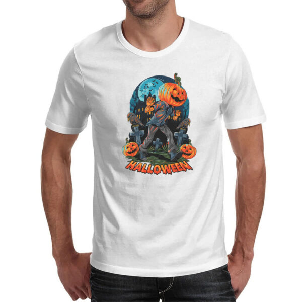 Camiseta Unissex Halloween JackPot Cemiterio - Imagem 2
