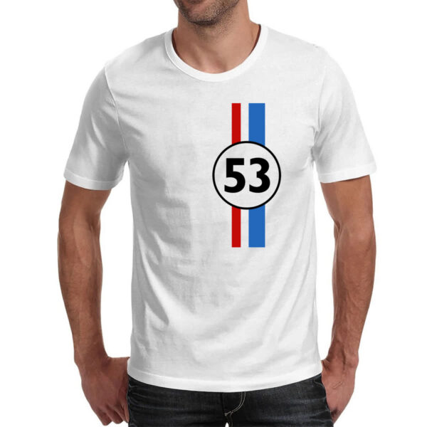 Camiseta Unissex Herbie 53 fusca falasse logotipo - Imagem 2