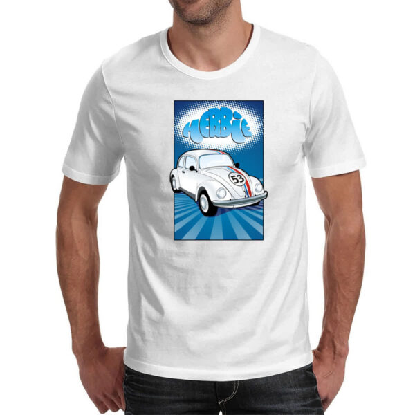 Camiseta Unissex Herbie Se meu fusca falasse quadro - Imagem 2