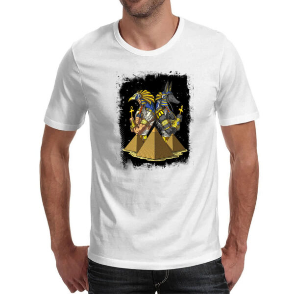 Camiseta Unissex Horus e Anubis - Imagem 2