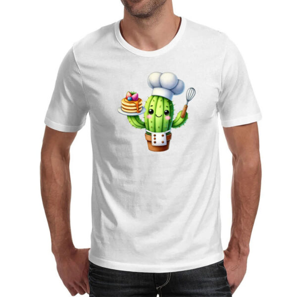Camiseta Unissex Cacto cozinheiro - Imagem 2