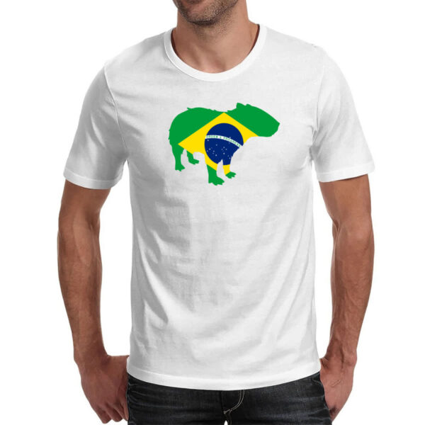 Camiseta Unissex Capivara Fauna Brasileira - Imagem 2