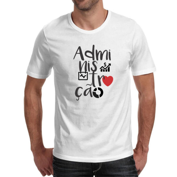 Camiseta Unissex Administracao - 2 - Imagem 2