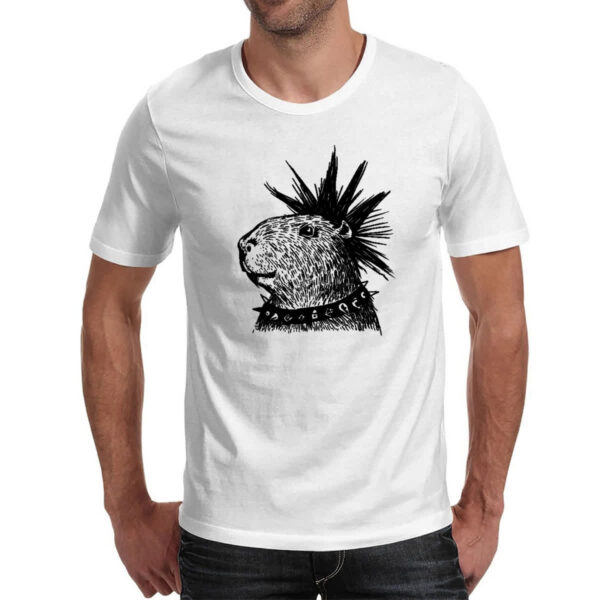 Camiseta Unissex Capivara Punkvara - Imagem 2