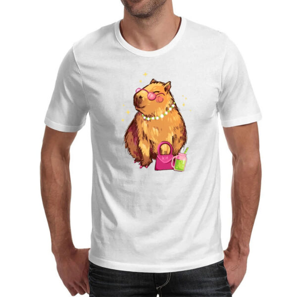 Camiseta Unissex Capivara diva - Imagem 2