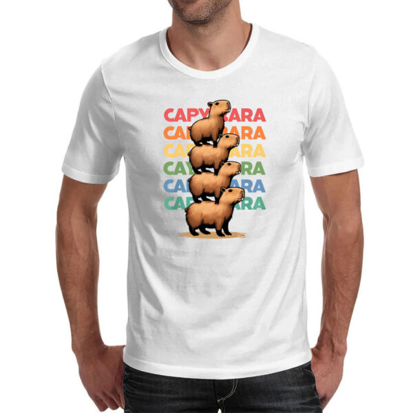 Camiseta Unissex Capivara funny - Imagem 2