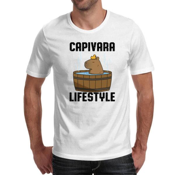 Camiseta Unissex Capivara lifestyle - Imagem 2