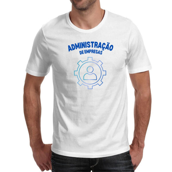 Camiseta Unissex Administracao Empresas - Imagem 2