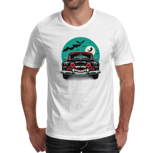 Camiseta Unissex Carro monstro - Imagem 2