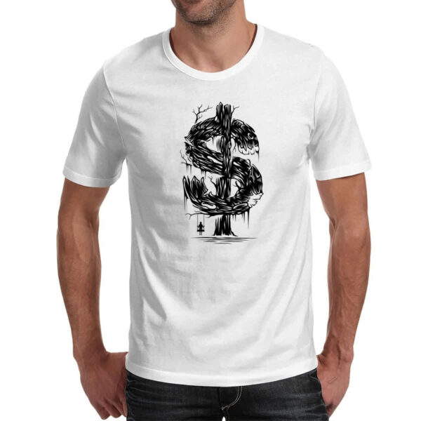 Camiseta Unissex Cifrao arvore e balanco - Imagem 2