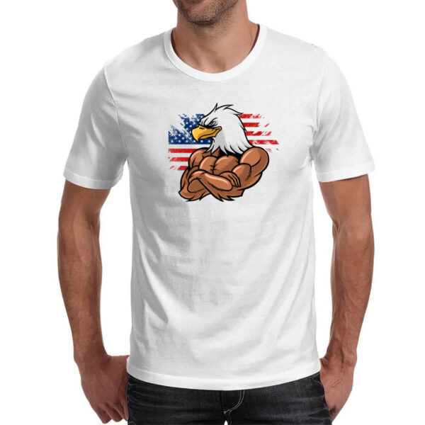 Camiseta Unissex Aguia Americana maromba - Imagem 2