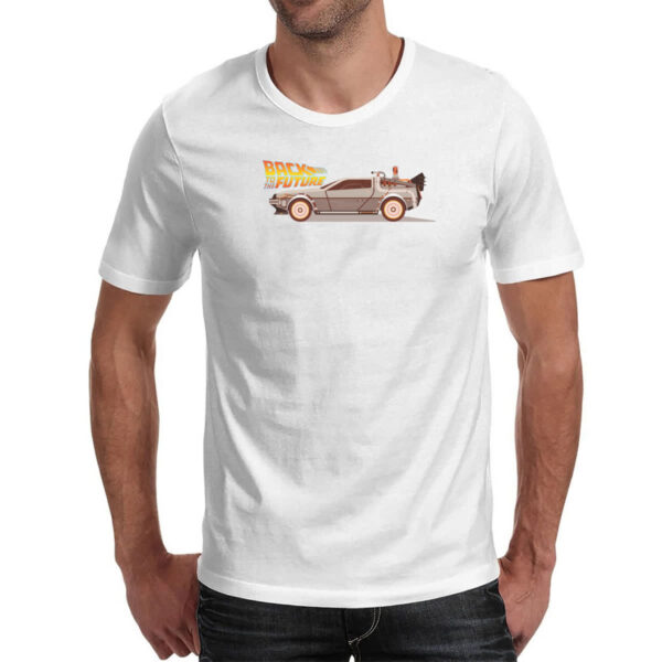 Camiseta Unissex De volta para o futuro DMC DeLorean - Imagem 2