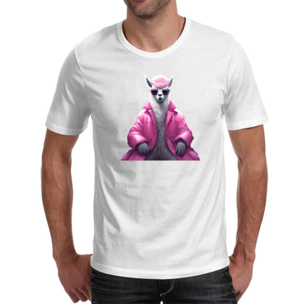 Camiseta Unissex Diva lhama - Imagem 2