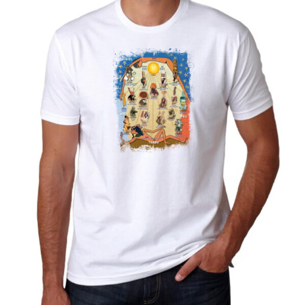 Camiseta Unissex Egito Deus Hierarquia - Imagem 3