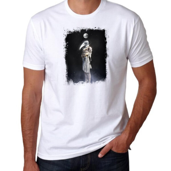 Camiseta Unissex Egito Deus Konshu - Imagem 3