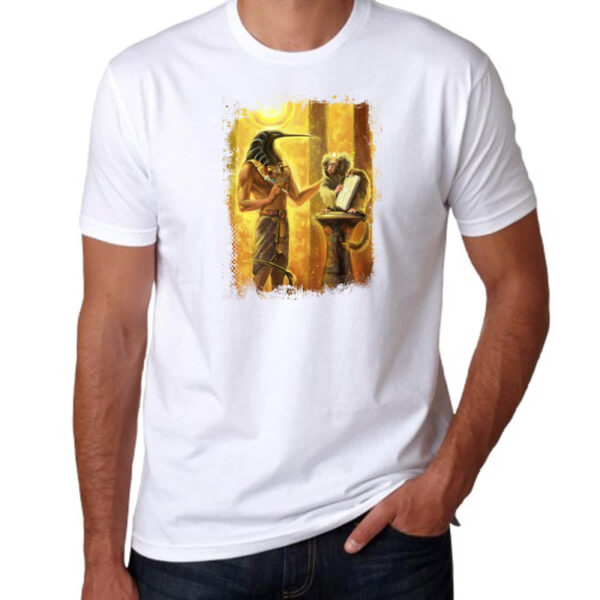 Camiseta Unissex Egito Maat e escriba - Imagem 3