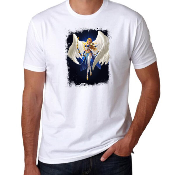 Camiseta Unissex Empires and Puzzles Heroi Atena - Imagem 3