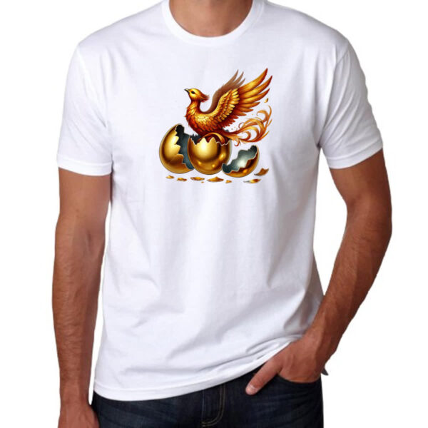 Camiseta Unissex Fenix nascendo - Imagem 3