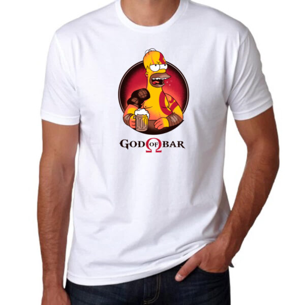 Camiseta Unissex God of bar - Imagem 3