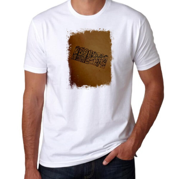 Camiseta Unissex Grimm Chaves Mapa Floresta Negra - Imagem 3