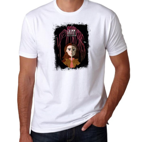 Camiseta Unissex Grimm Juliette Silverton Arte - Imagem 3