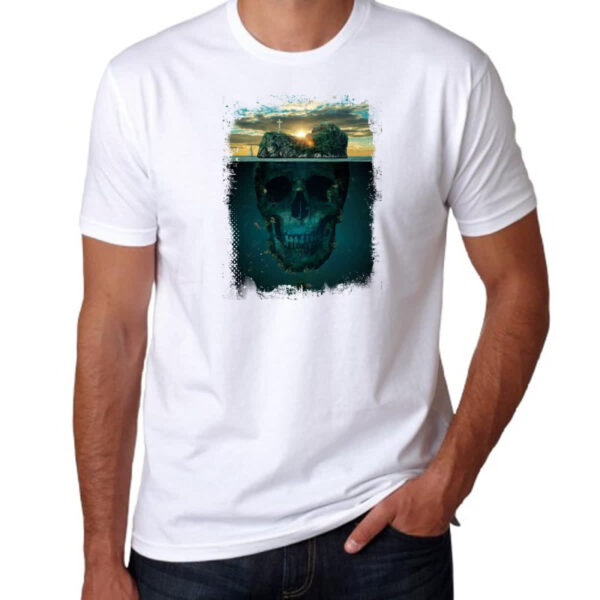 Camiseta Unissex Ilha da caveira 6 - Imagem 3