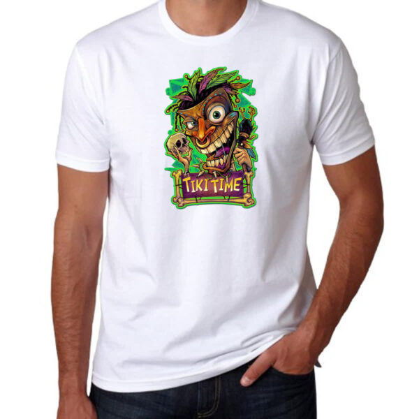 Camiseta Unissex Its tiki time - Imagem 3