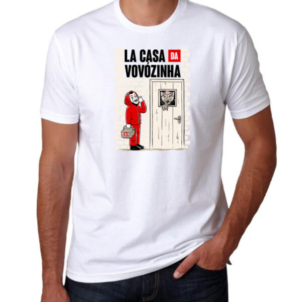 Camiseta Unissex La casa da vovozinha - Imagem 3