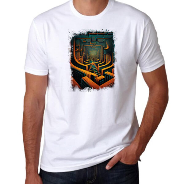 Camiseta Unissex Labirinto dos sonhos 3 - Imagem 3