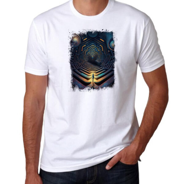 Camiseta Unissex Labirinto dos sonhos 4 - Imagem 3