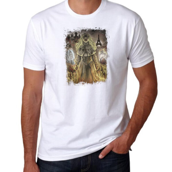 Camiseta Unissex Lenda Urbana Loira do Banheiro - Imagem 3