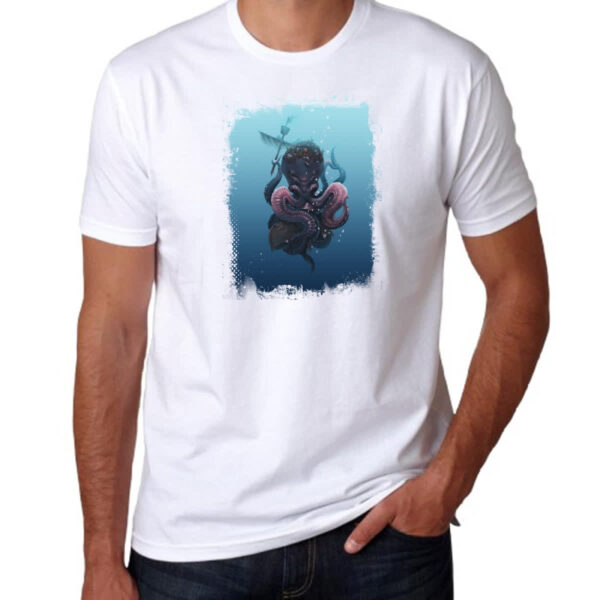 Camiseta Unissex Lendas do Mar Kraken 02 - Imagem 3