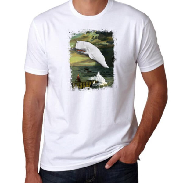 Camiseta Unissex Lendas do Mar Moby Dick 03 - Imagem 3