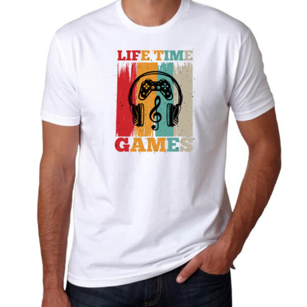 Camiseta Unissex Life Time Games - Imagem 3