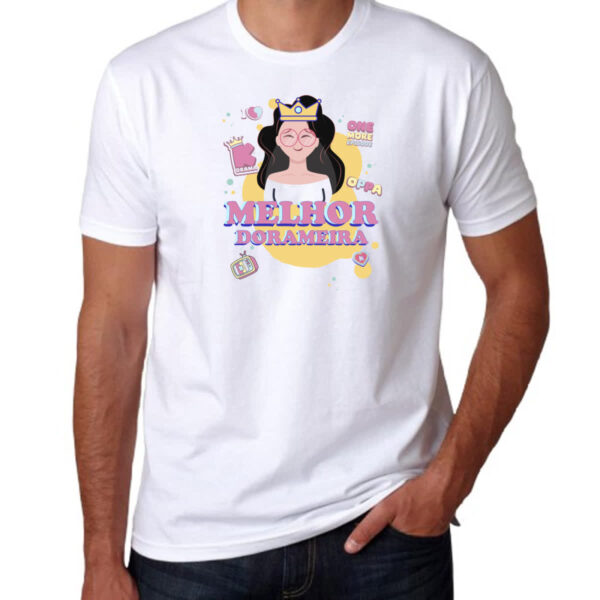 Camiseta Unissex Melhor dorameira - Imagem 3