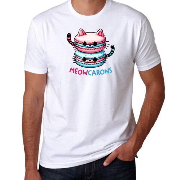 Camiseta Unissex Meowcarons - Imagem 3