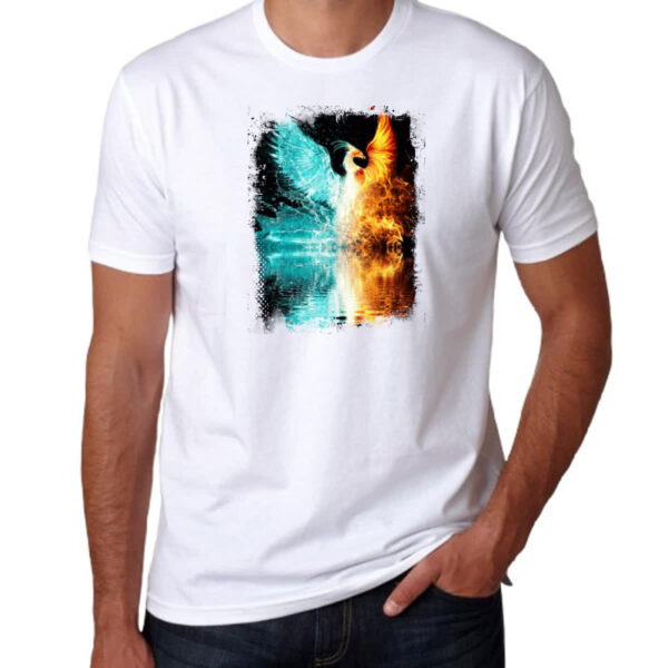Camiseta Unissex Mitologia Fenix 03 - Imagem 3