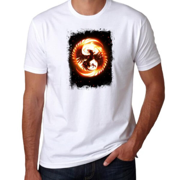 Camiseta Unissex Mitologia Fenix 04 - Imagem 3