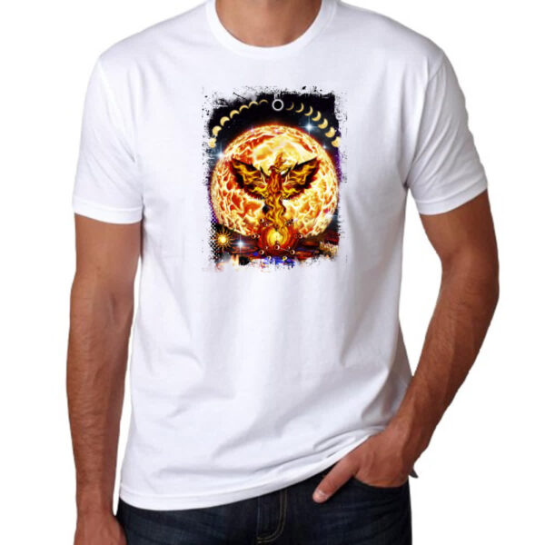 Camiseta Unissex Mitologia Fenix 07 - Imagem 3