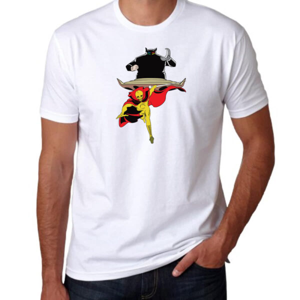 Camiseta Unissex Nostalgia Fantomas e Dr Zero - Imagem 3