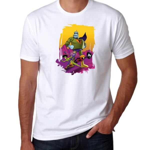 Camiseta Unissex Nostalgia Frankstein Jr e os Impossiveis - Imagem 3