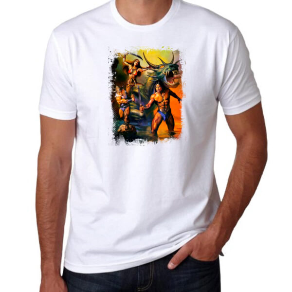 Camiseta Unissex Nostalgia Golden Axe - Imagem 3