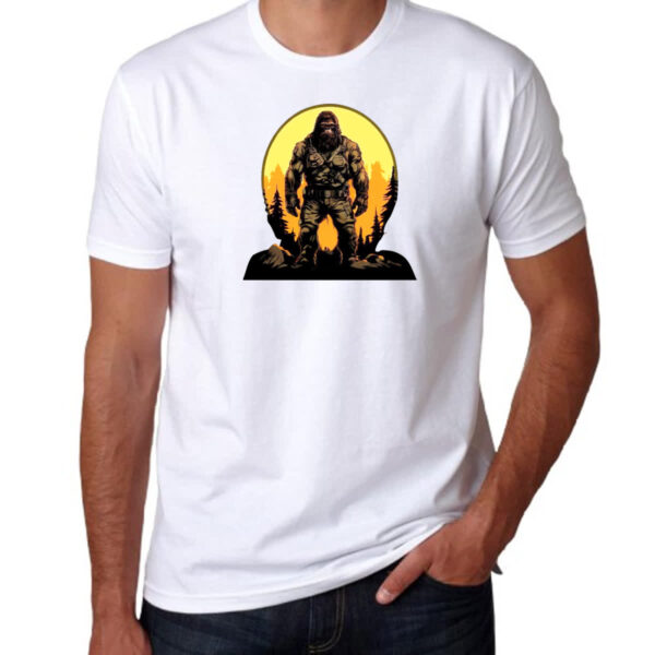 Camiseta Unissex Pe grande militar - Imagem 3