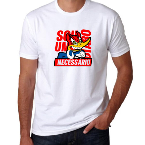 Camiseta Unissex Pica Pau - Sou um diabo necessario - Imagem 3