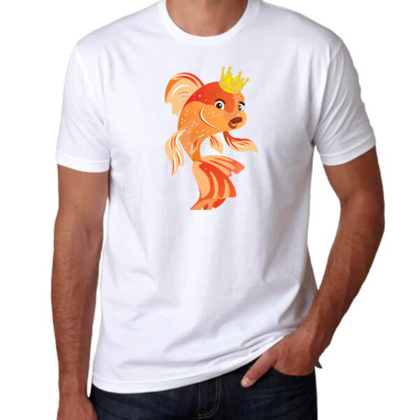 Camiseta Unissex Peixinho dourado - Imagem 3
